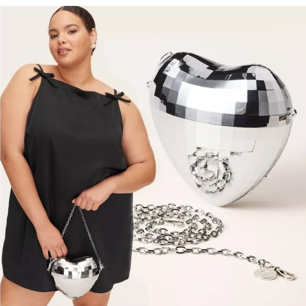 Kate Spade X Target Disco Ball Heart Crossbody Bag - NWT - Picture 5 of 5